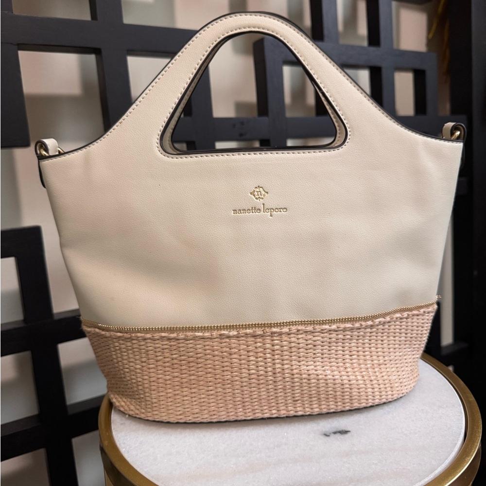 Nanette Lepore Reese Cut Out Handle Satchel